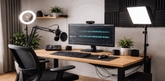 Desk Ergonomics for Long Recording Sessions